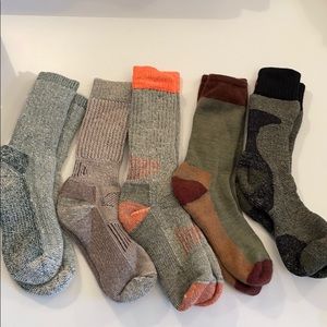 Smartwool Crew Socks Lot. 5 PAIRS! Very Comfy!